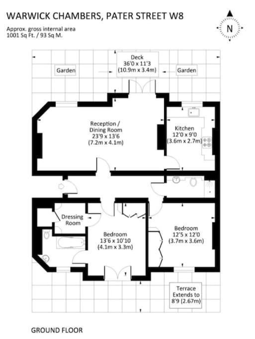Kensington Apartment, Breakfast, 2 Baths London Exterior photo
